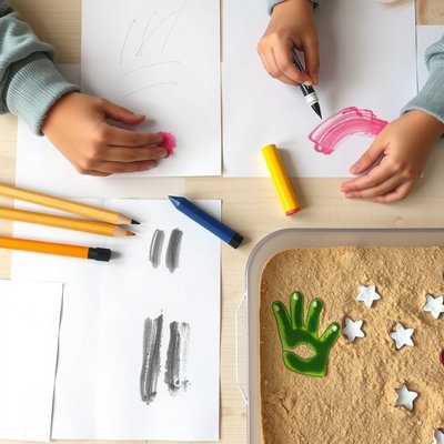 Stacja 1 — Eksperyment z narzędziami (zbliżenia)