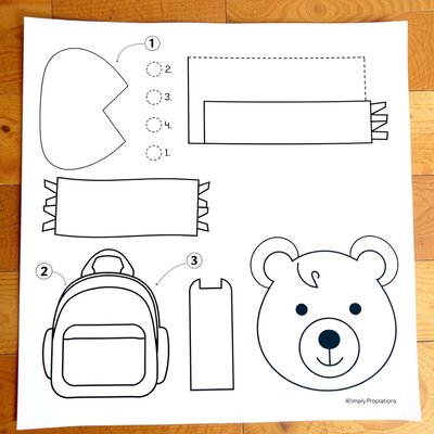 Szablony do wycięcia — zestaw pierwszej pomocy