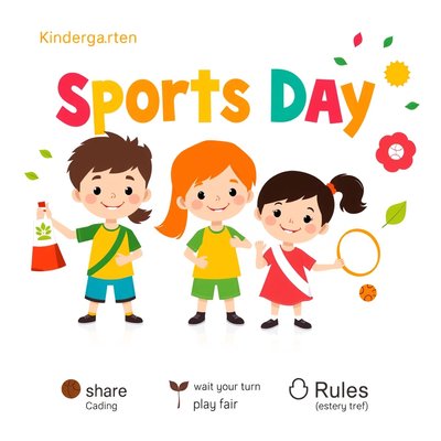 Plakat powitalny: Dzień Sportu — Eko-ruchy