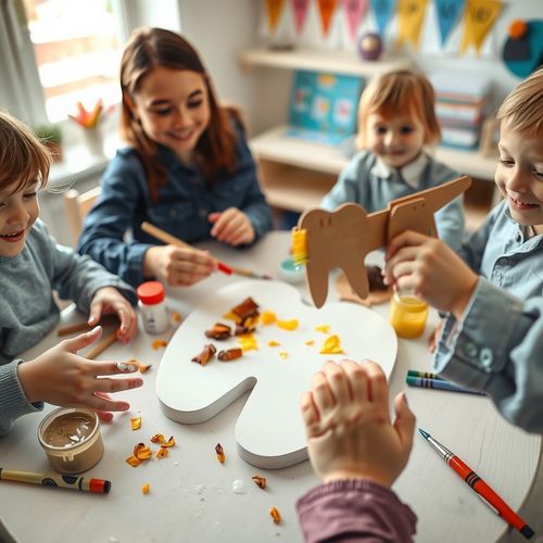 Wielki Ząbek — plastyczne ćwiczenia o higienie jamy ustnej - Scenariusz Zajęć