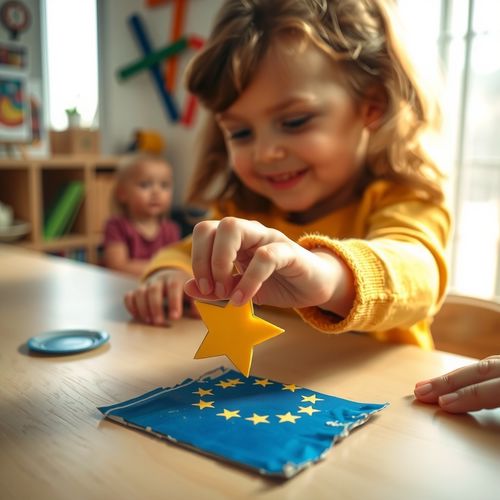 Dzień Unii Europejskiej — Małe gwiazdki współpracy - Scenariusz Zajęć