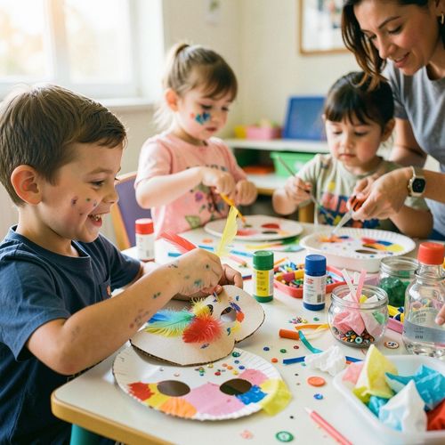 Karnawałowe maski - Scenariusz Zajęć