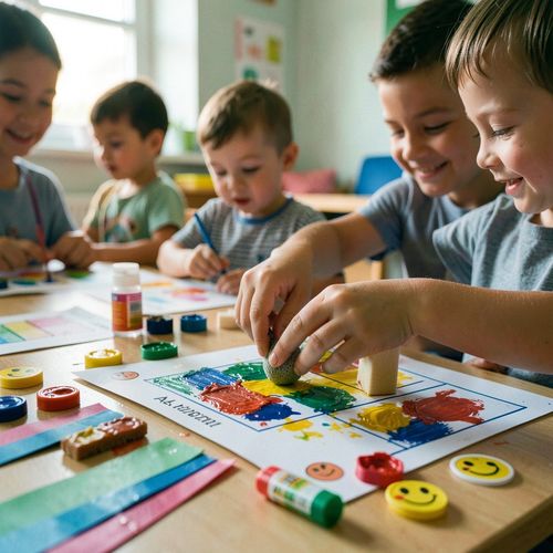 Mój bezpieczny ekran — plastyczna zabawa z urządzeniami - Scenariusz Zajęć