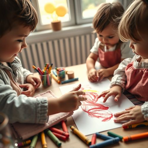 Kredki — kolorowy start - Scenariusz Zajęć