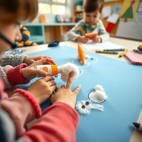 Bałwan z waty - Scenariusz Zajęć