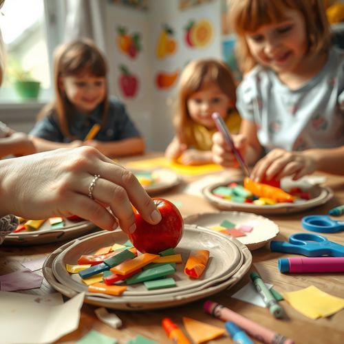 Mozaika zdrowego jedzenia - Scenariusz Zajęć