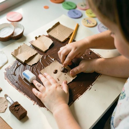 Dzień Czekolady — czekoladowy kolaż - Scenariusz Zajęć