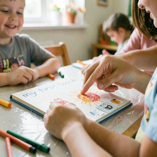 Moja Pierwsza Książeczka — Dzień Książki - Scenariusz Zajęć