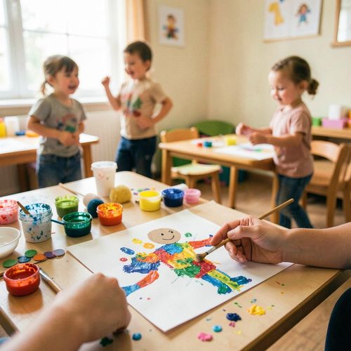 Dzień Tańca — Malujemy tańczące postacie - Scenariusz Zajęć