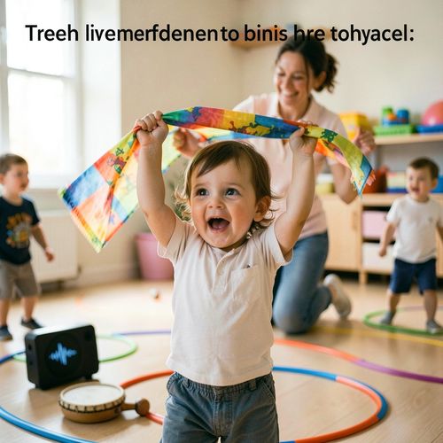 Dzień Tańca — Ruchowe zabawy muzyczne dla 2–3 latków - Scenariusz Zajęć