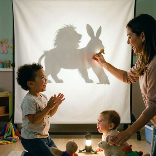 Dzień Teatru — Sensoryczne przedstawienie - Scenariusz Zajęć