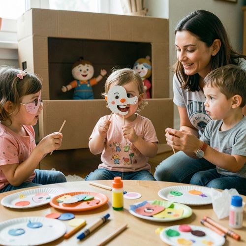Dzień Teatru — Maski i kukiełki - Scenariusz Zajęć