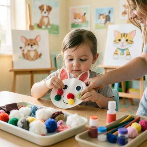 Dzień Bezdomnych Zwierząt — Maski Przytulanki - Scenariusz Zajęć