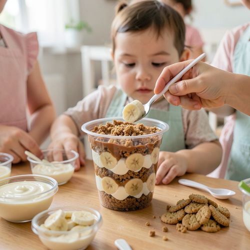 Dzień Karmelu — małe desery warstwowe - Scenariusz Zajęć
