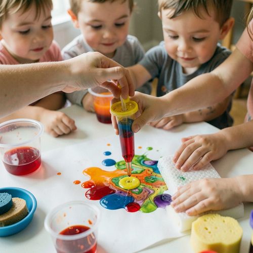 Dzień Kreatywności i Innowacji – Kolorowe Krople - Scenariusz Zajęć