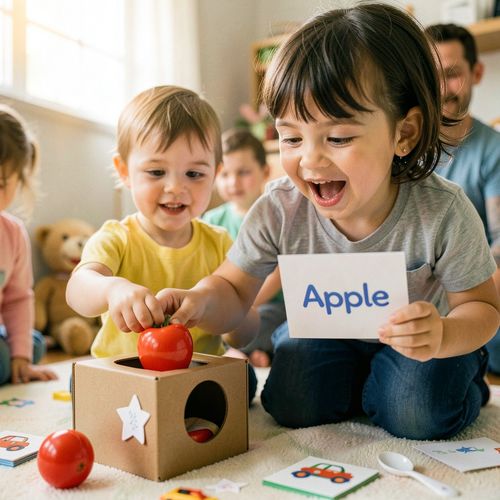 Dzień Języka Angielskiego — Powitanie prostymi słowami i zabawą - Scenariusz Zajęć