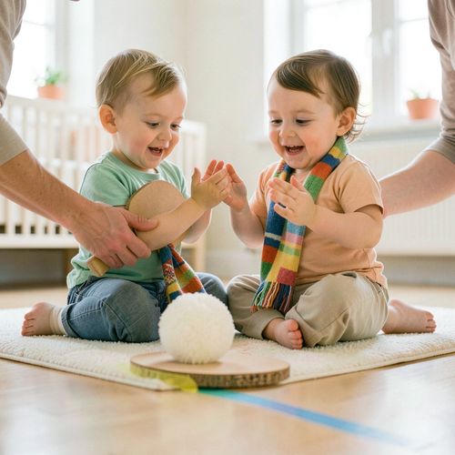 Dzień Tenisa Stołowego (wersja rytmiczna) — 1–2 lata - Scenariusz Zajęć