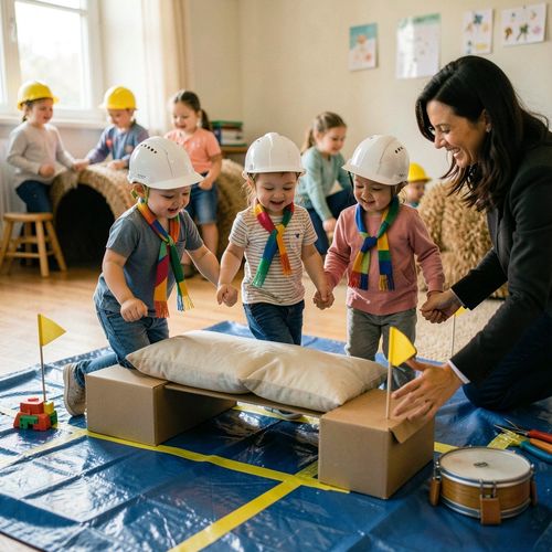 Teatrzyk: Mały Inżynier — Święto Wojsk Inżynieryjnych - Scenariusz Zajęć