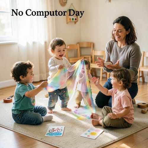 Dzień bez Komputera — Tańczymy i odkrywamy ruch - Scenariusz Zajęć