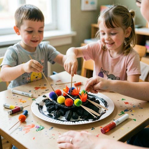 Dzień Grilla — mini warsztat twórczy - Scenariusz Zajęć