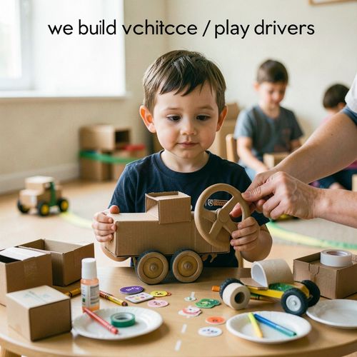 Dzień Kierowcy Zawodowego — Budujemy Pojazdy - Scenariusz Zajęć