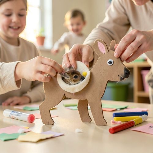 Małe torbacze — Światowy Dzień Kangurowania - Scenariusz Zajęć