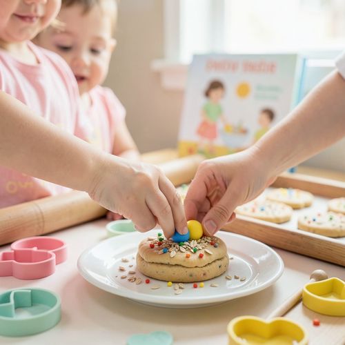 Światowy Dzień Pieczenia — tworzymy ciasteczka z masy plastycznej - Scenariusz Zajęć