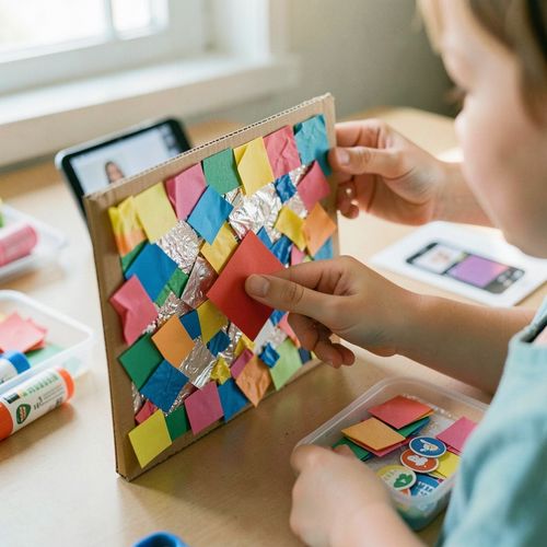 Kolorowy ekran — plastycznie o Światowym Dniu Społeczeństwa Informacyjnego - Scenariusz Zajęć