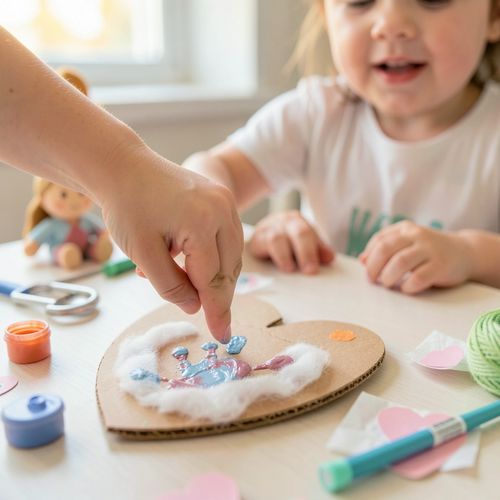 Dzień Położnej — serduszko dla położnej - Scenariusz Zajęć