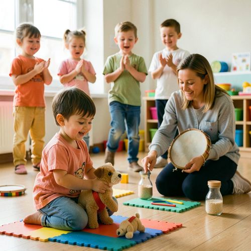 Międzynarodowy Dzień Psa Ratowniczego — Rytmiczna podróż z psami ratowniczymi - Scenariusz Zajęć