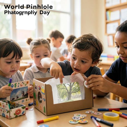Światowy Dzień Fotografii Otworkowej — Małe Kamery, Wielkie Odkrycia - Scenariusz Zajęć