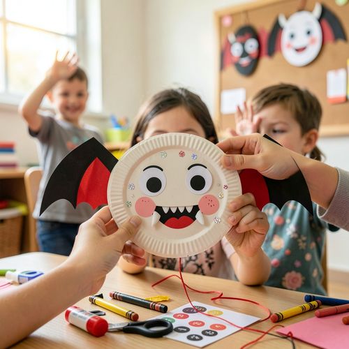 Światowy Dzień Drakuli — Przyjazne maski Drakuli - Scenariusz Zajęć