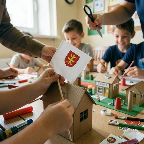 Budujemy „Polskie Miasteczko” — Dzień Polonii i Polaków za Granicą - Scenariusz Zajęć