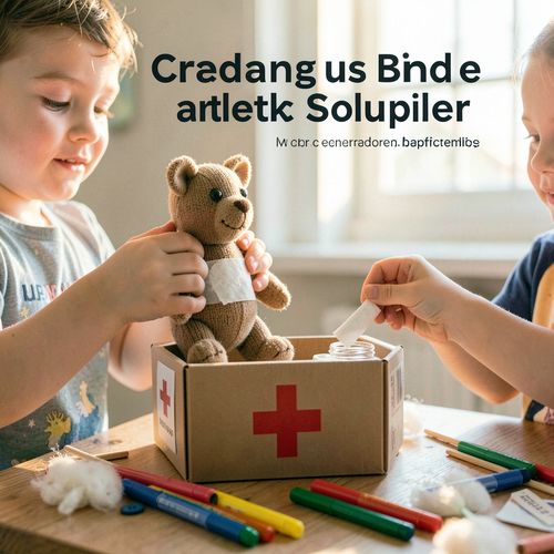 Mały weterynarz — pacynki i apteczka dla zwierząt - Scenariusz Zajęć