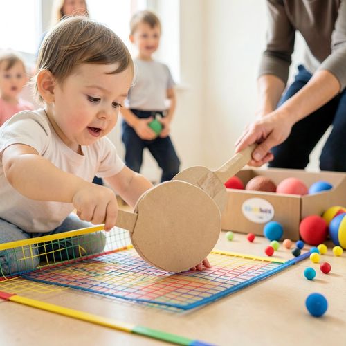 Dzień Tenisa Stołowego (teatralna zabawa dla maluchów) - Scenariusz Zajęć