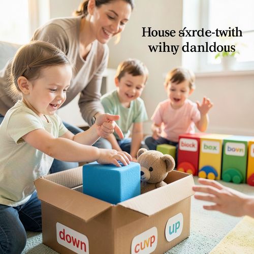 Dzień Języka Angielskiego — Konstrukcje z dużych klocków i pudełek - Scenariusz Zajęć