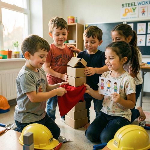 Dzień Hutnika — poznajemy zawód i uczucia z nim związane - Scenariusz Zajęć