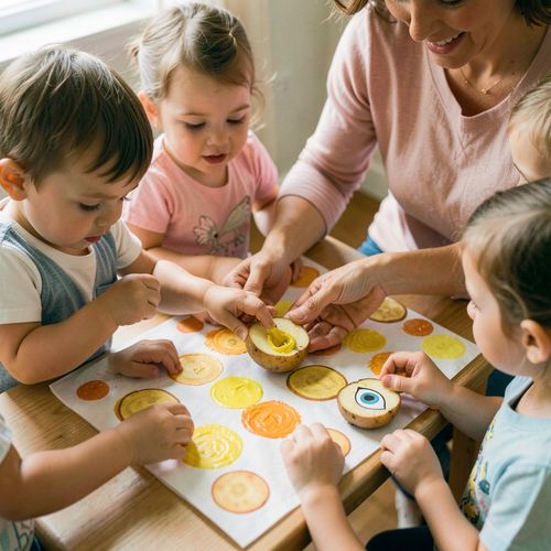 Międzynarodowy Dzień Ziemniaka — ziemniaczane odbitki i dekoracje - Scenariusz Zajęć