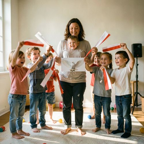 Święto Orła Białego — taneczne warsztaty dla maluchów - Scenariusz Zajęć