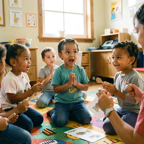 Międzynarodowy Dzień Jazzu — Małe Rytmy, Wielkie Słowa - Scenariusz Zajęć