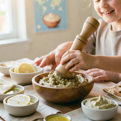 Międzynarodowy Dzień Hummusu — małe odkrycia smaków i kultur - Scenariusz Zajęć