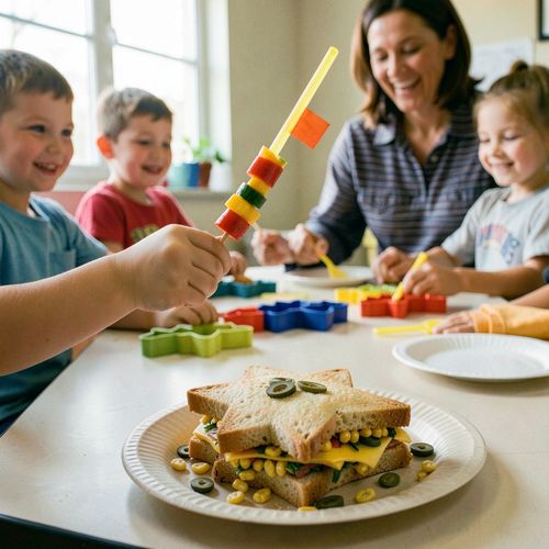 Międzynarodowy Dzień Gwiezdnych Wojen — Kulinarne świetlne sabery i gwiezdne kanapki - Scenariusz Zajęć