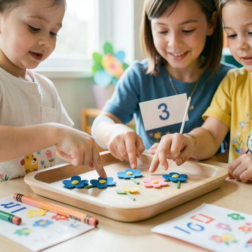 Dzień Niezapominajki — liczymy kwiatki - Scenariusz Zajęć