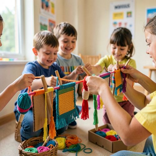 Mini warsztaty: Światowy Dzień Robienia na Drutach w Miejscach Publicznych - Scenariusz Zajęć