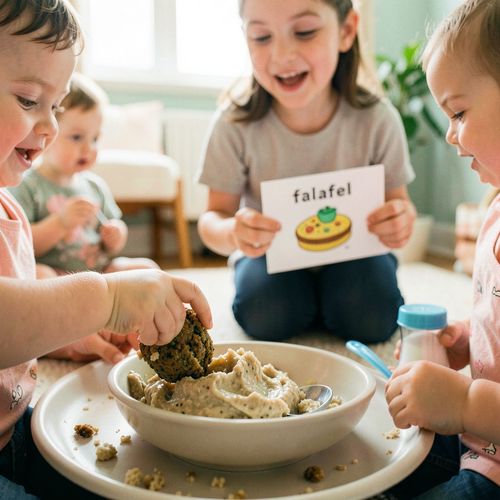 Międzynarodowy Dzień Falafela — Sensoryczne eksperymenty z cieciorką - Scenariusz Zajęć