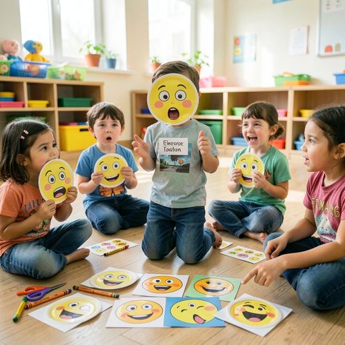 Dzień Emoji — poznajemy emocje - Scenariusz Zajęć