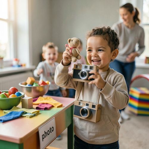 Mały Fotograf — ruchowe safari fotograficzne - Scenariusz Zajęć