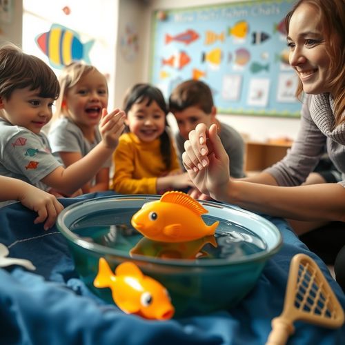 Dzień Ryby — mini zajęcia przyrodnicze dla 4–5 latków - Scenariusz Zajęć