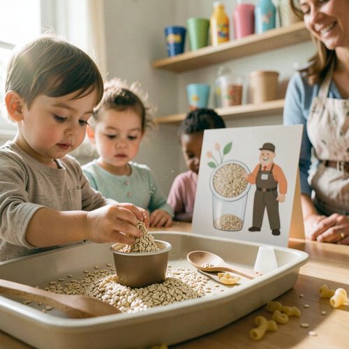 Mały piwowar — poznajemy ziarno, pracę w zawodzie i zabawę przy dźwiękach - Scenariusz Zajęć