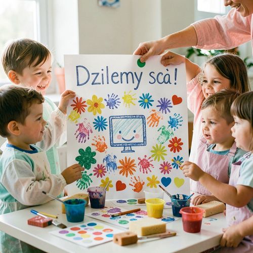 Dzień Wolnego Oprogramowania — Plakat „Dzielimy się!” - Scenariusz Zajęć
